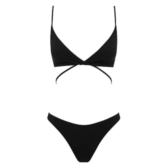 New! Free People x Bec & Bridge Aluna Twist Top bikini 19444 - Picture 4 of 11